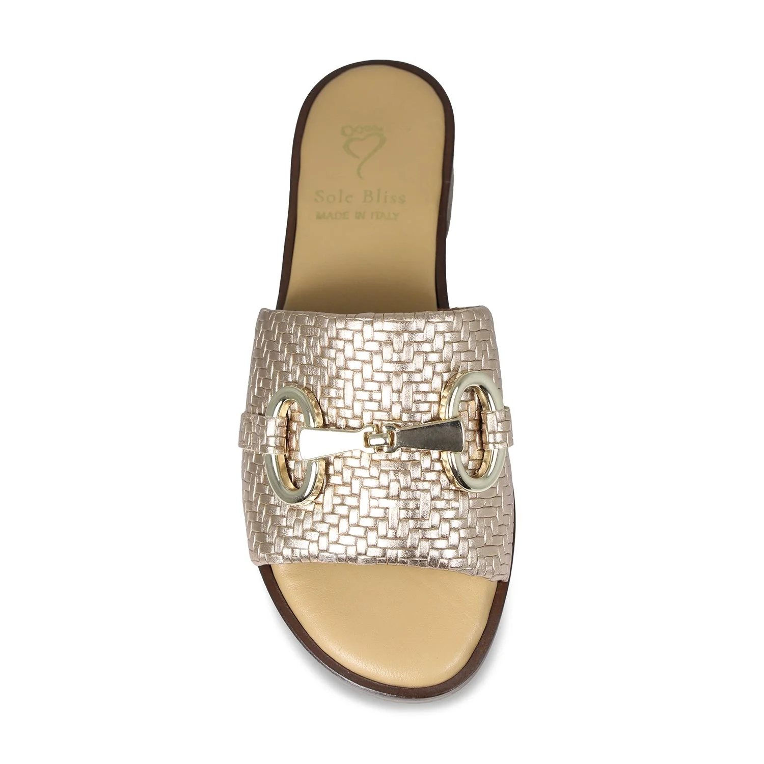 Bardot: Metallic Weave Leather - Image 4
