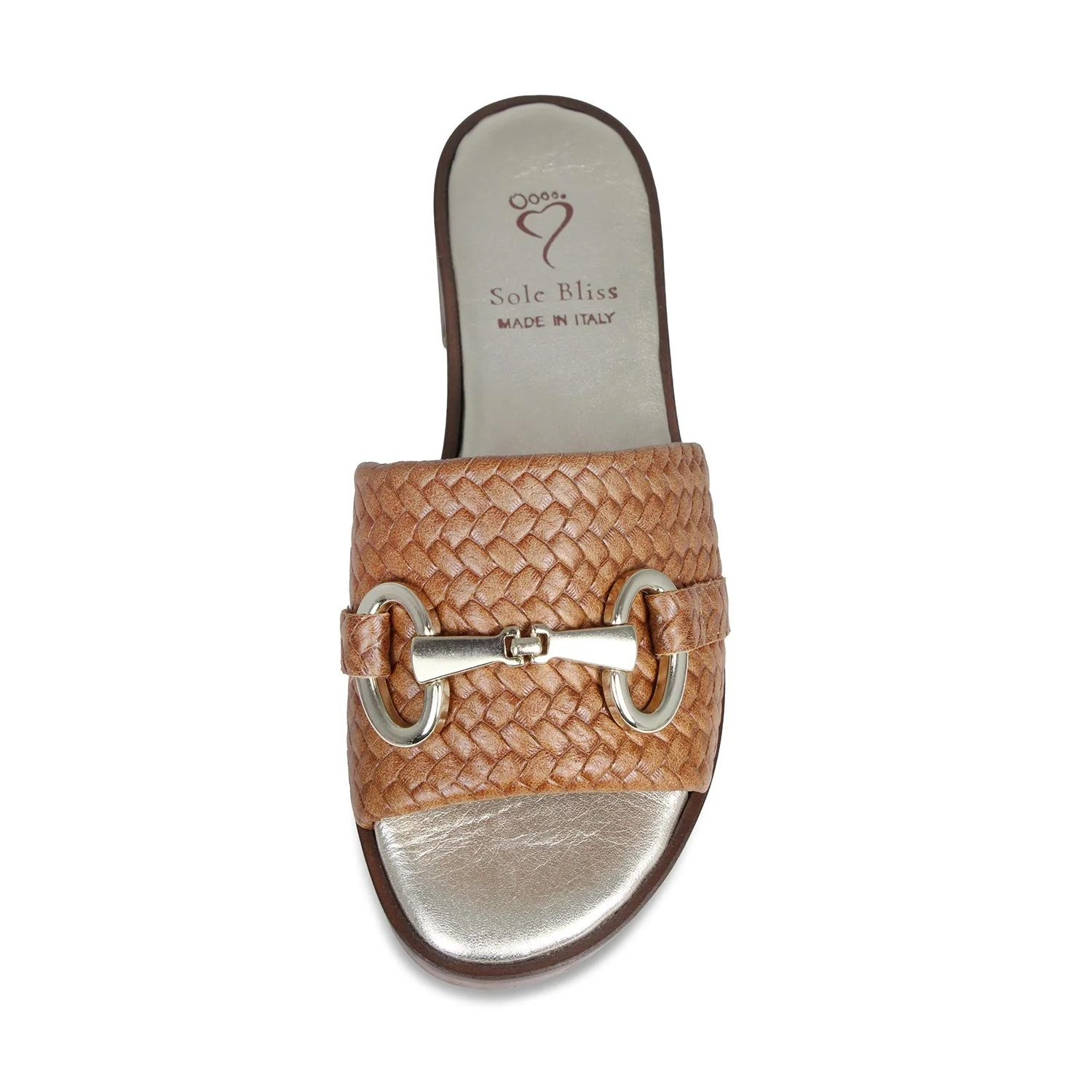 Bardot: Tan Weave Leather - Image 7