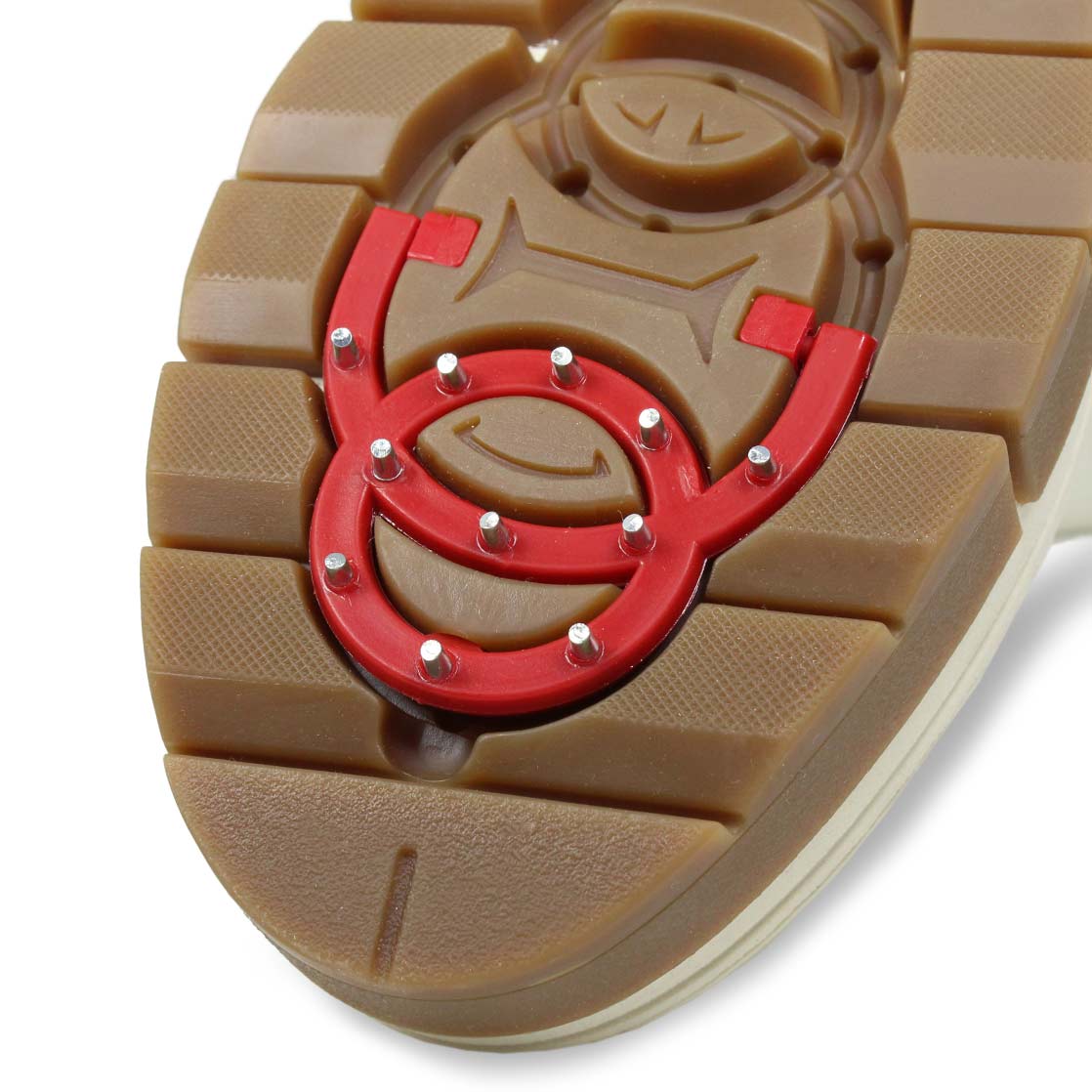 Blizzard: Cream & Camel Leather & Shearling - Image 10