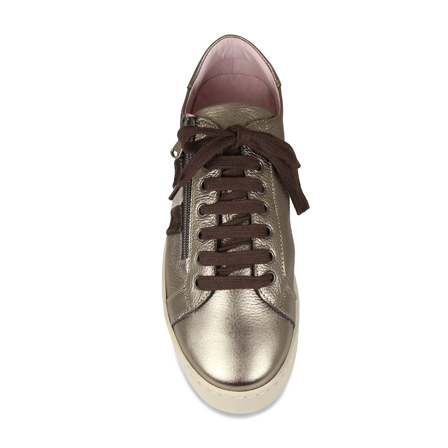 Hampton Stripe: Bronze Leather - Image 3