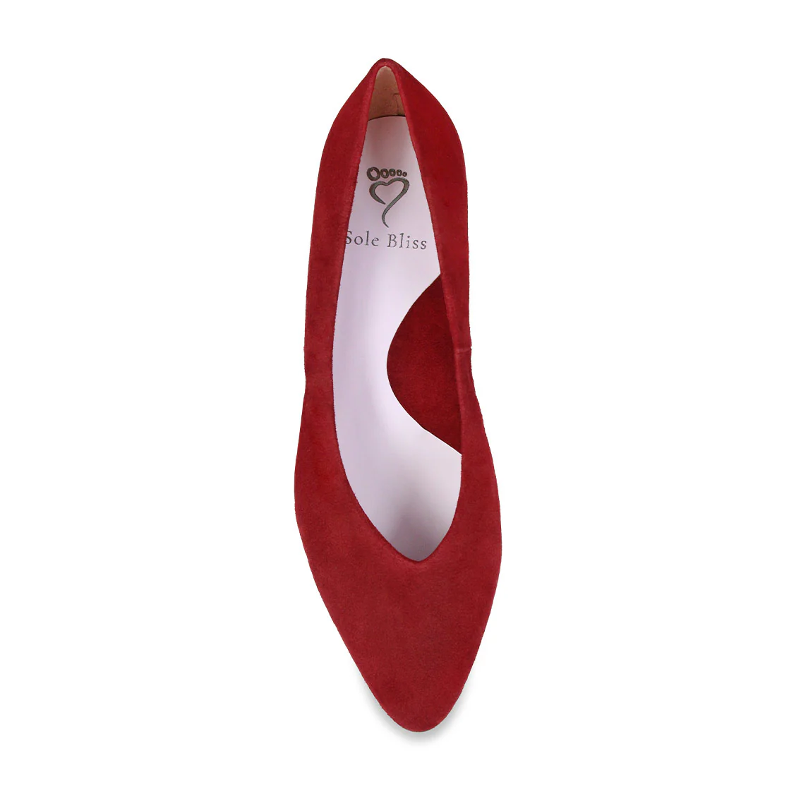 Ingrid: Cherry Red Suede - Image 3
