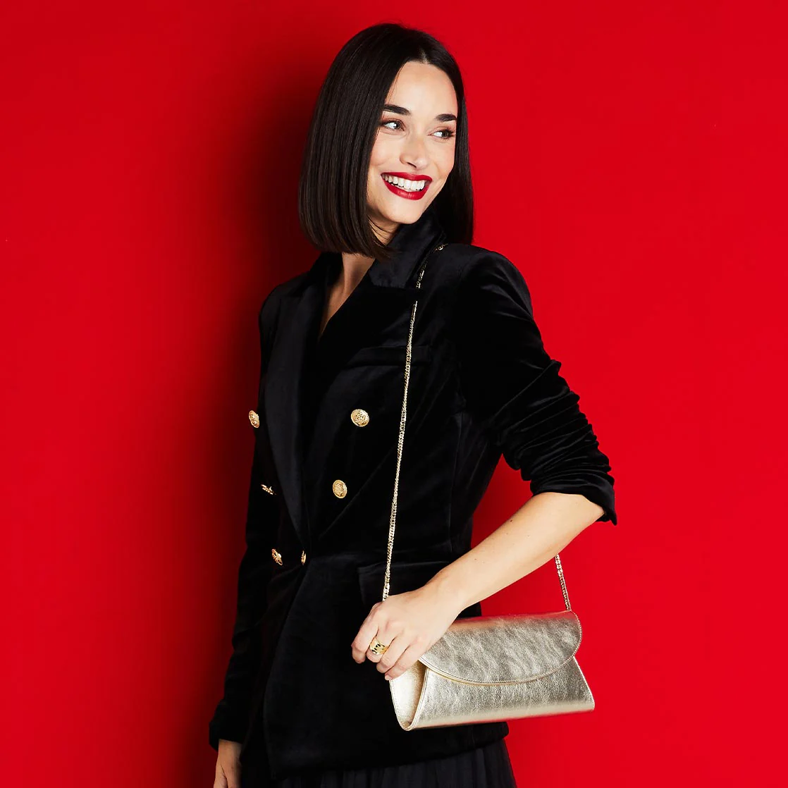 Jenna: Gold Leather - Image 2