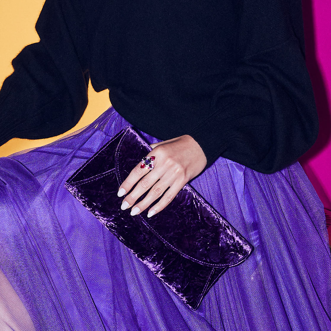 Jenna: Luxe Purple Velvet - Image 4
