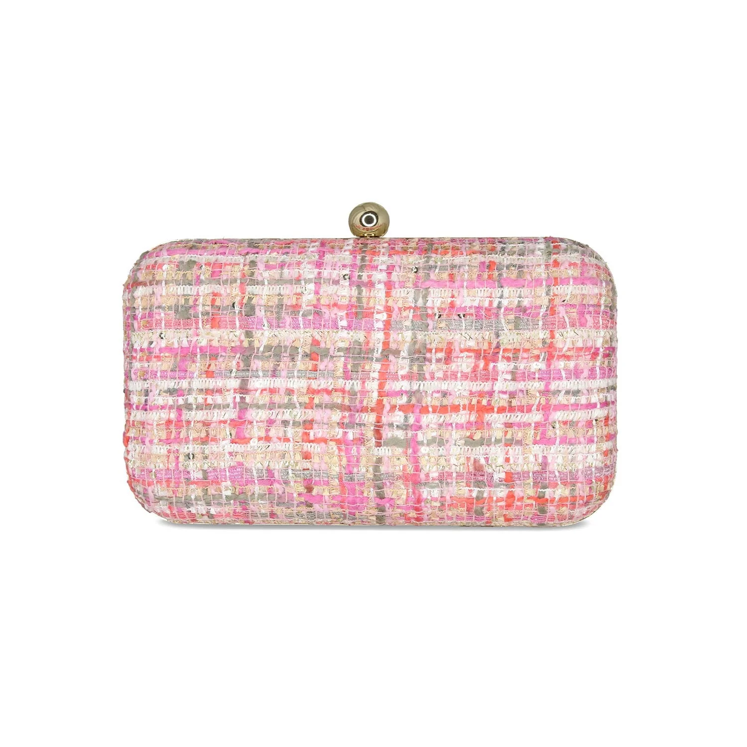 Jewel: Pink Tweed
