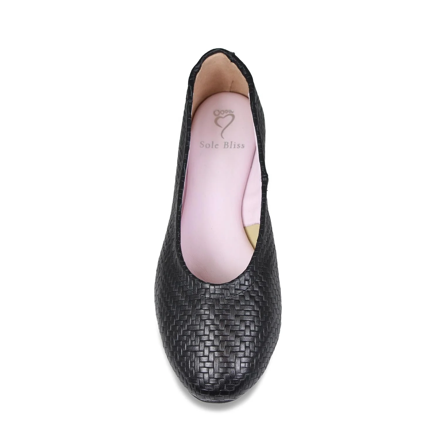 Luna: Black Weave Leather - Image 3