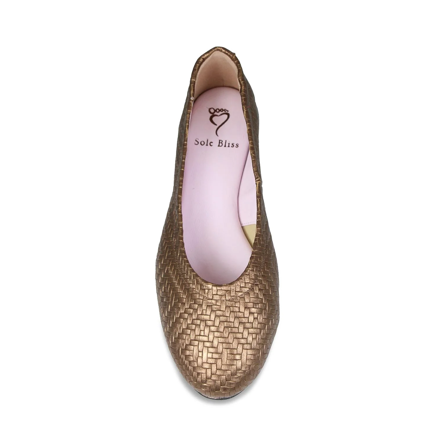 Luna: Bronze Weave Leather - Image 3