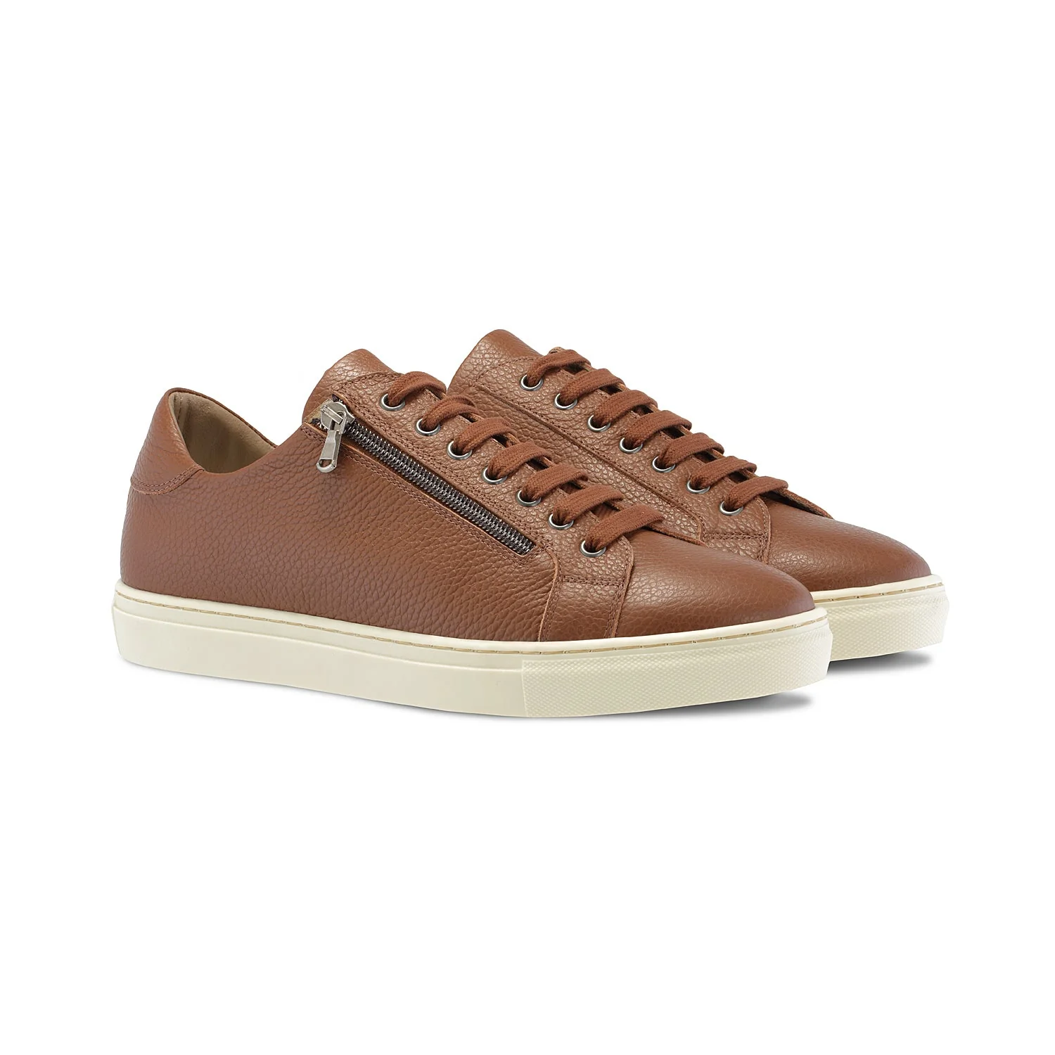 MEN'S Stride: Tan Leather - Image 3