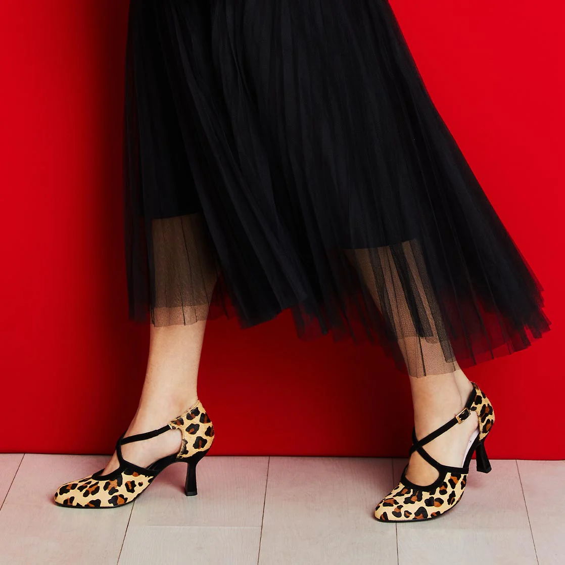 Meredith: Luxe Leopard & Black Suede - Image 4