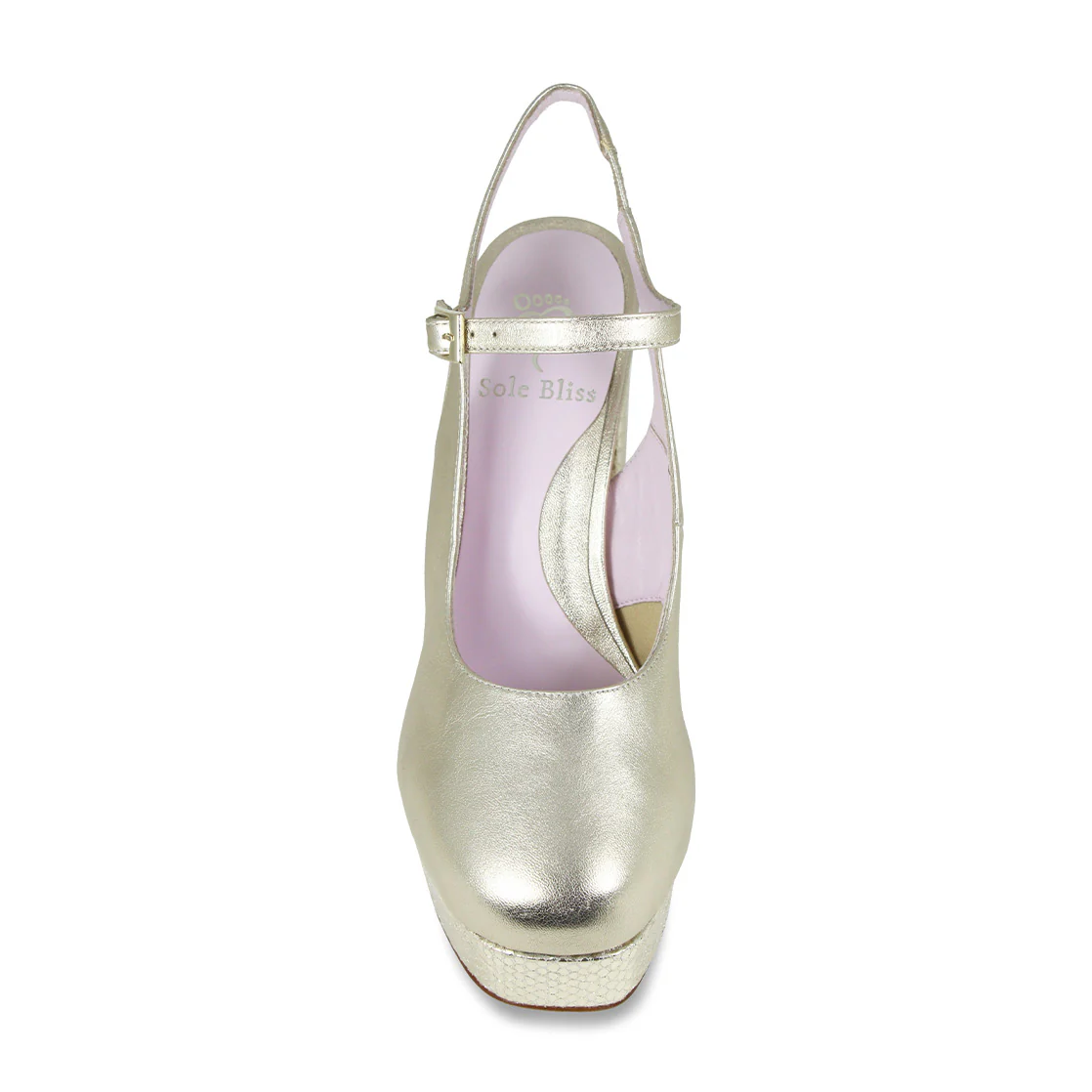 Rita: Gold Leather & Snake - Image 4