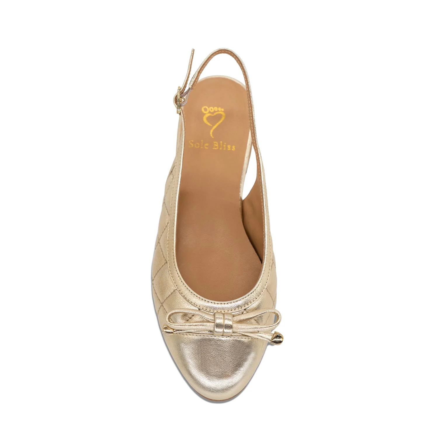 Ritz: Gold Quilted Leather - Image 3