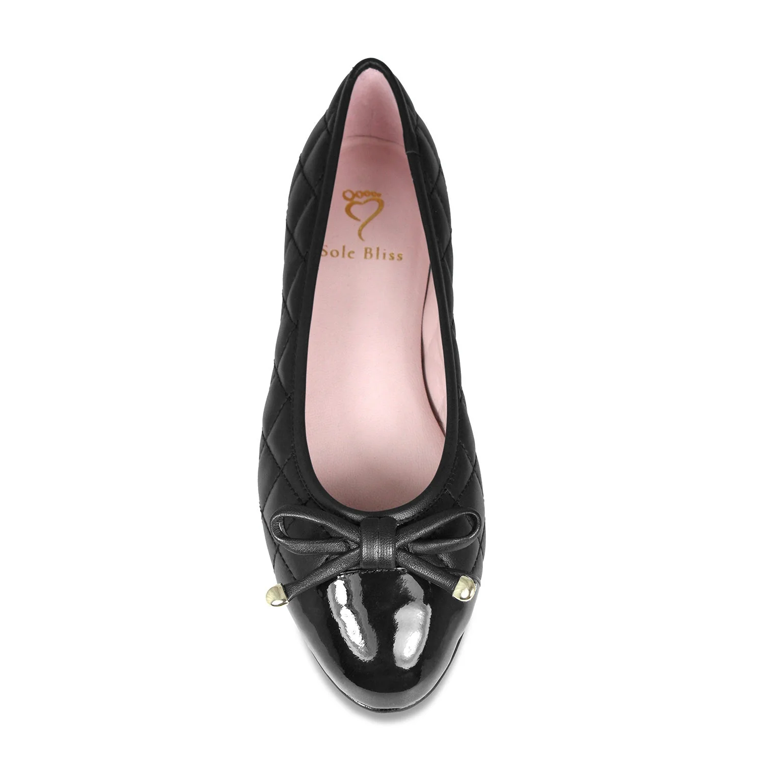 Royal: Black Quilted Leather & Patent - Image 5