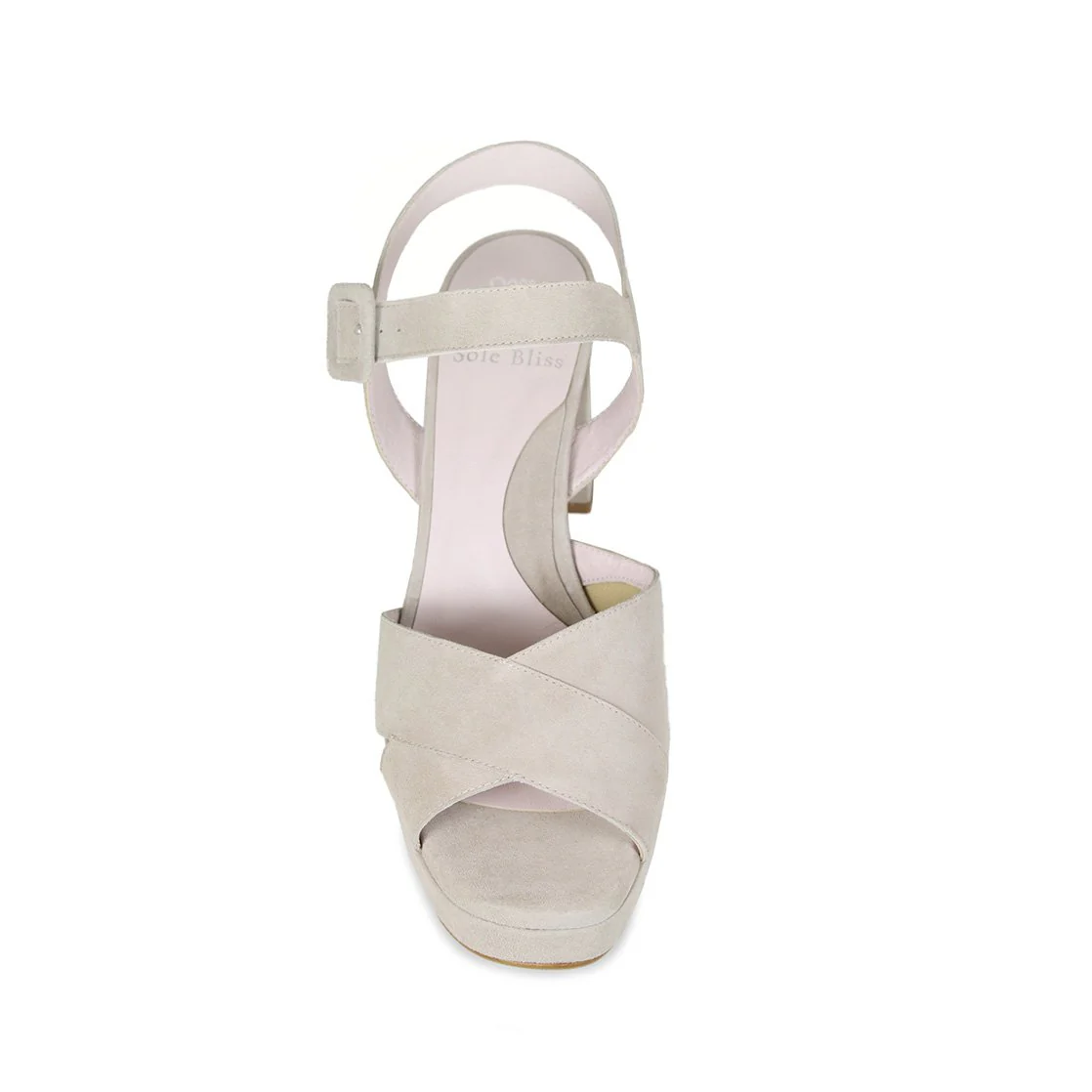 Ruby: Pale Taupe Suede - Image 4