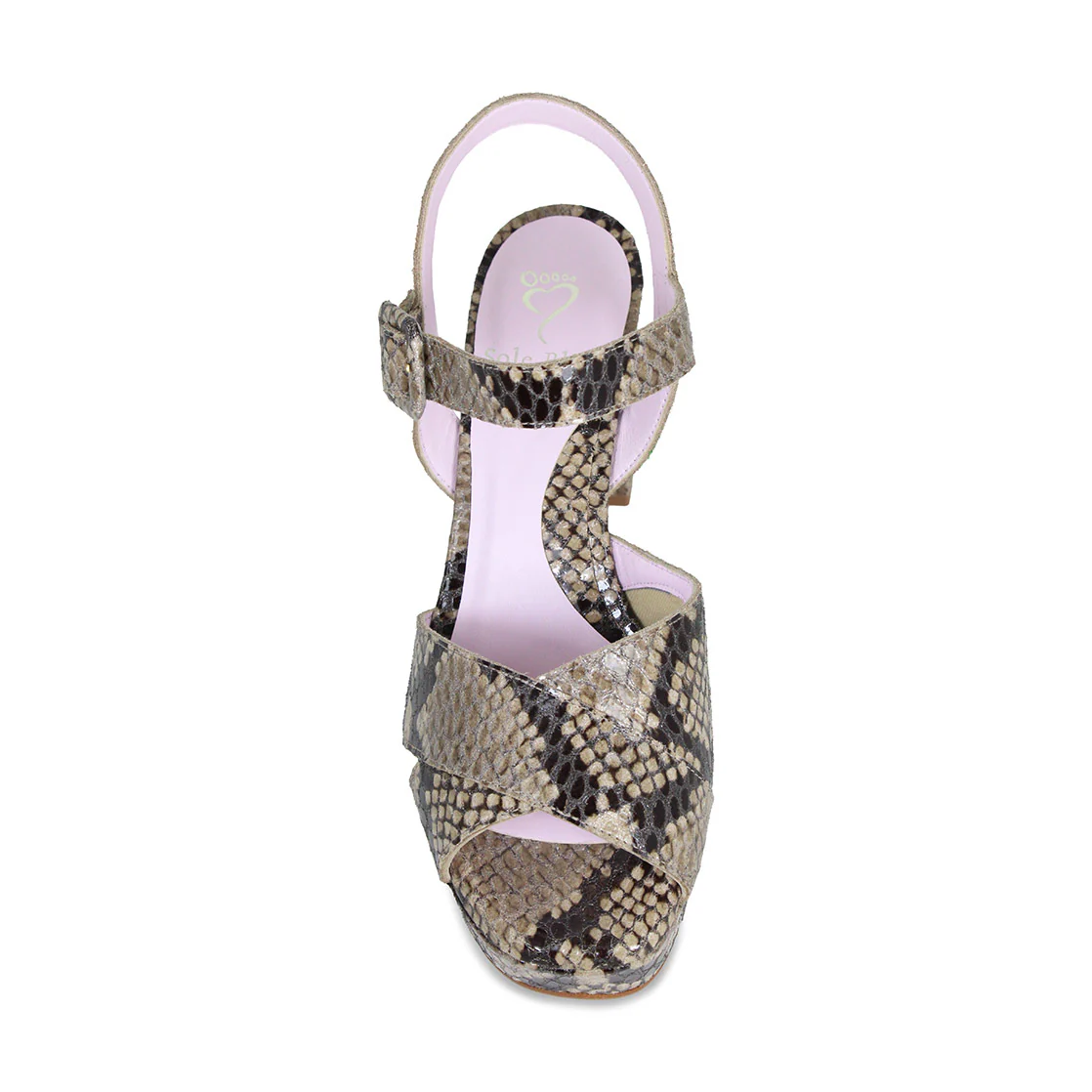 Ruby: Natural Snake Print Leather - Image 3