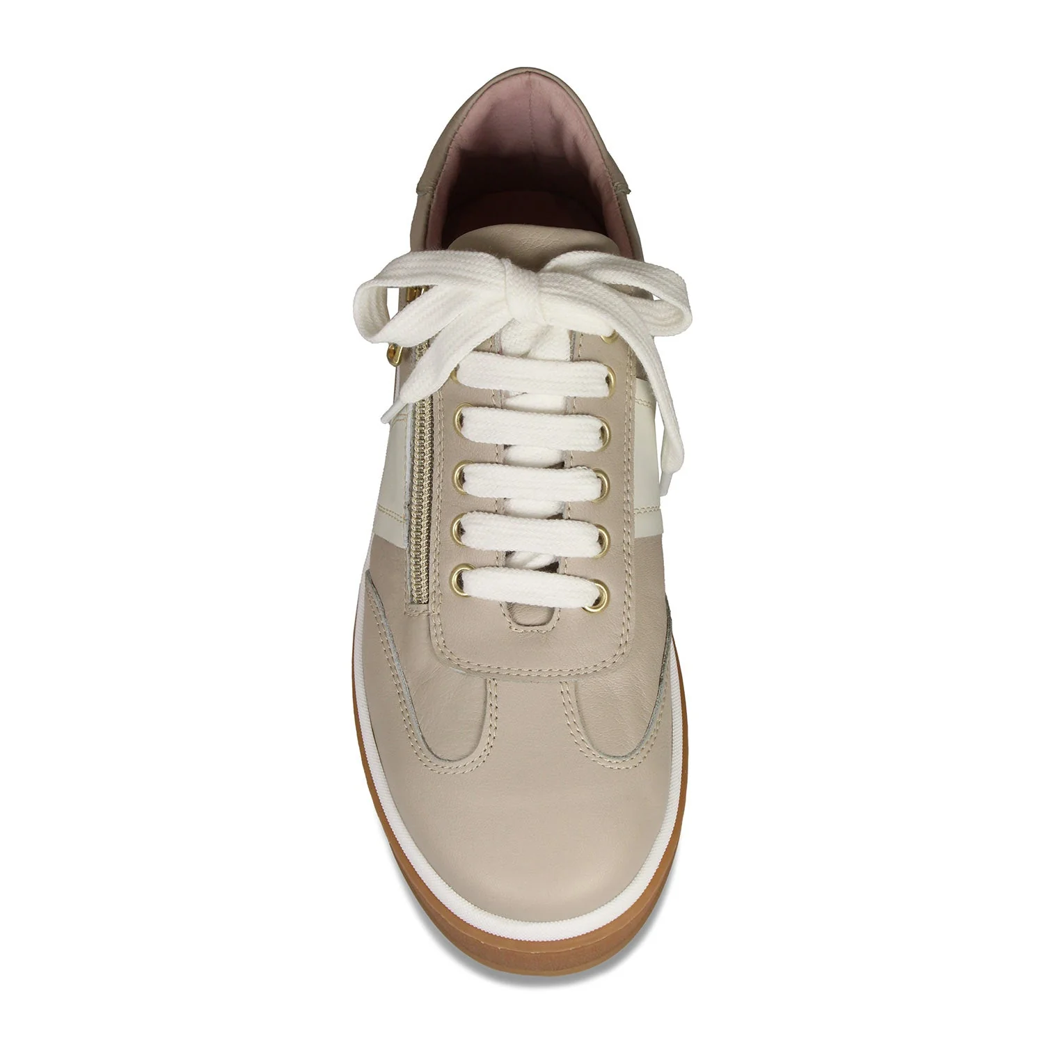 Uptown: Pale Taupe Leather - Image 3